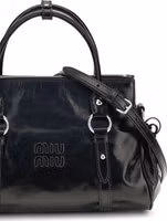 Black Calf Leather Bos Taurus Handbag 4