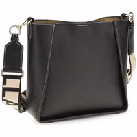 Black Polyethylene Shoulder Bag 3