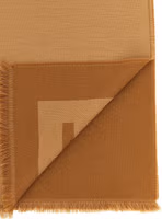 Brown Virgin Wool Foulard 3
