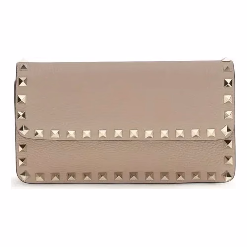 محفظة روكستد بسلسلة متعددة الألوان من جلد عجل Bos Taurus