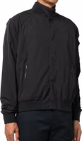 Black Polyester Bomber 2