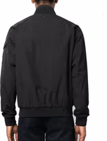 Black Polyester Bomber 3