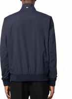 Blue Polyester Bomber 3