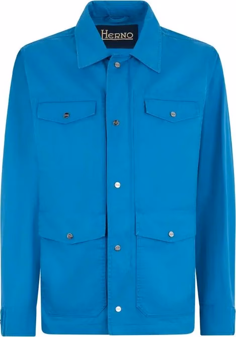 Blue Cotton Denim Jacket