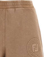 Brown Cotton Bermuda Shorts 3