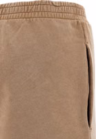Brown Cotton Bermuda Shorts 4