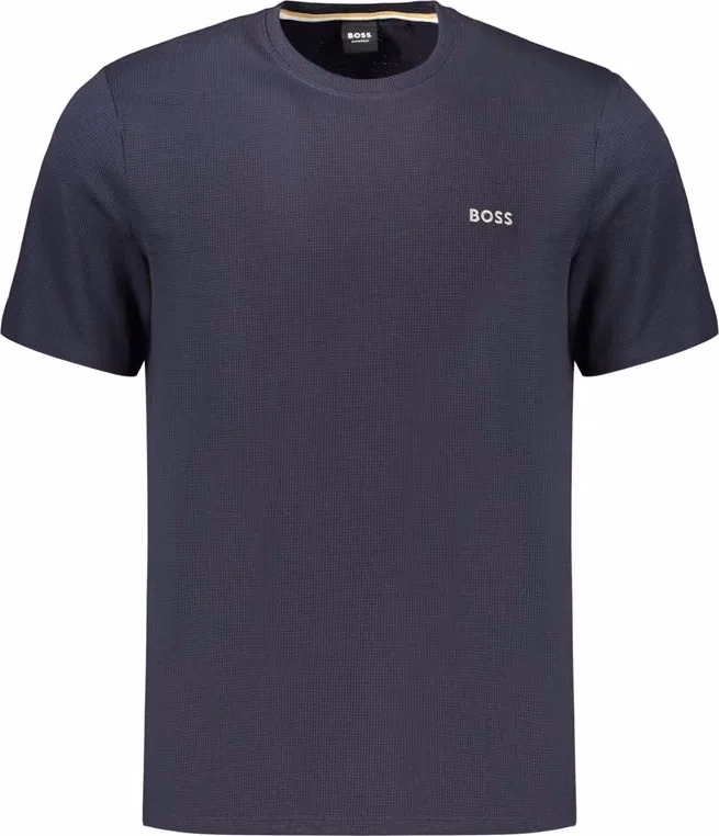 Blue Cotton Men's T-Shirt