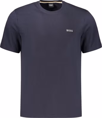 Blue Cotton Men's T-Shirt