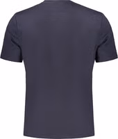 Blue Cotton Men's T-Shirt 2