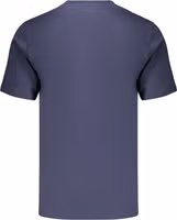 Blue Cotton Men's T Shirt 2