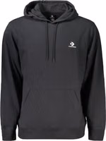 Black Cotton Men's Hoodie 1