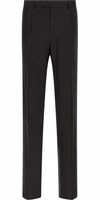Black Linen Two-Piece Suit 4