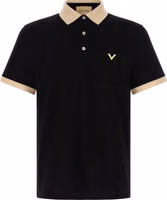 Bicolor Cotton Polo Shirt 1