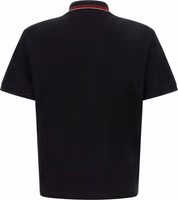 Black Cotton Polo Shirt 2