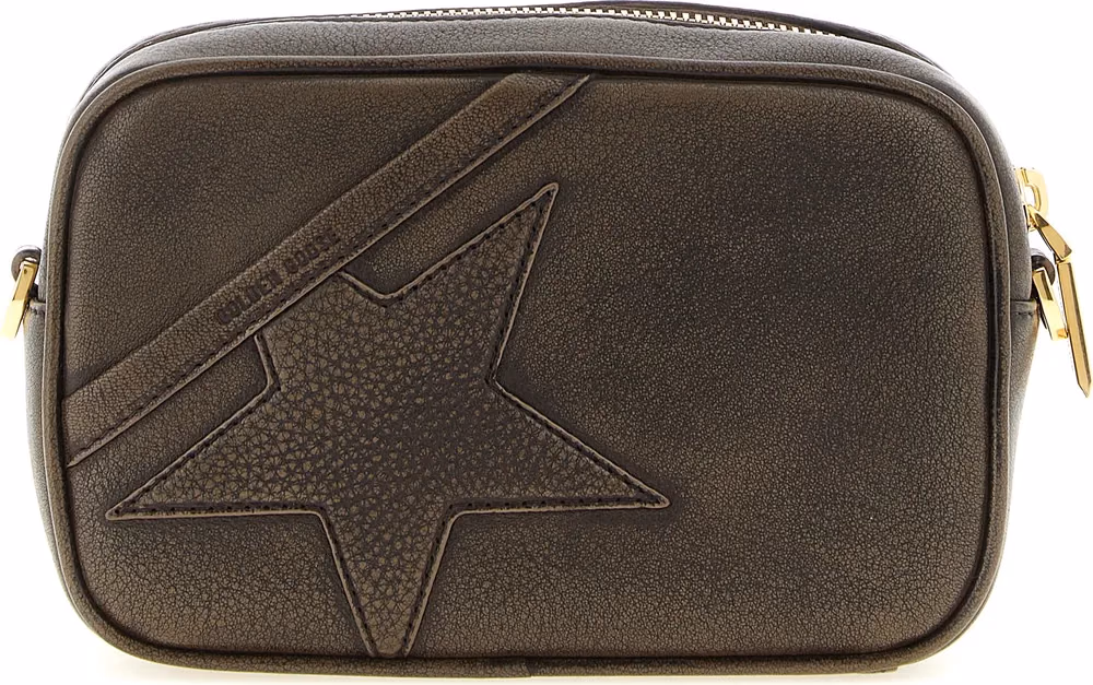 Brown Cowhide Clutch Bag