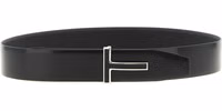 Black Calfskin Regular Belt 2