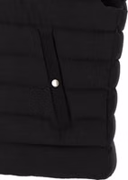 Black Nylon Sleeveless Jacket 4