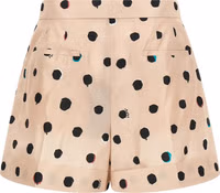 Multicolor Silk Bermuda Shorts 2