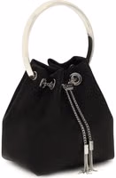 Black Silk Backet Bag 2