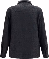 Black Cotton Shell Jacket 2