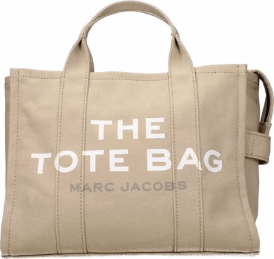 Beige Fabric Handbag