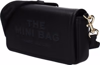 Black Leather Crossbody Bag 2