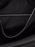 Black Calfskin Shoulder Bag 4