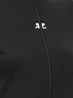 Black Polyester Top 4
