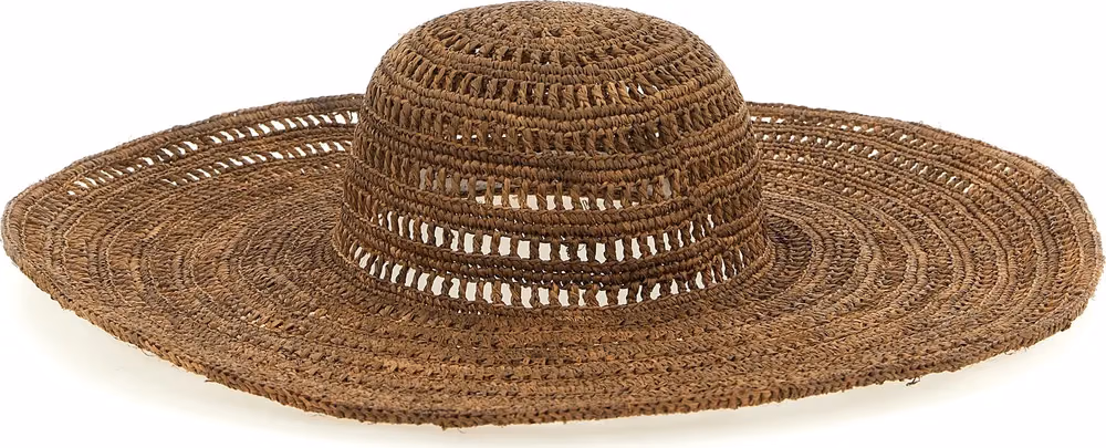 Brown Raffia Sunhat