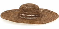 Brown Raffia Sunhat 2