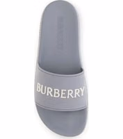 Gray Rubber Slides 4
