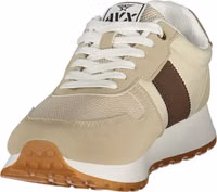 Beige Polyester Mens Sneaker 3