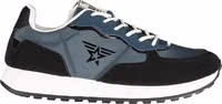 Blue Polyurethane Men's Sneaker 1
