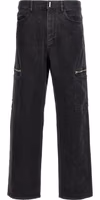 Black Cotton Jeans Denim 1