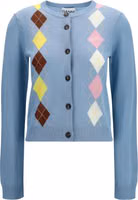 Blue Cotton Cardigan 1