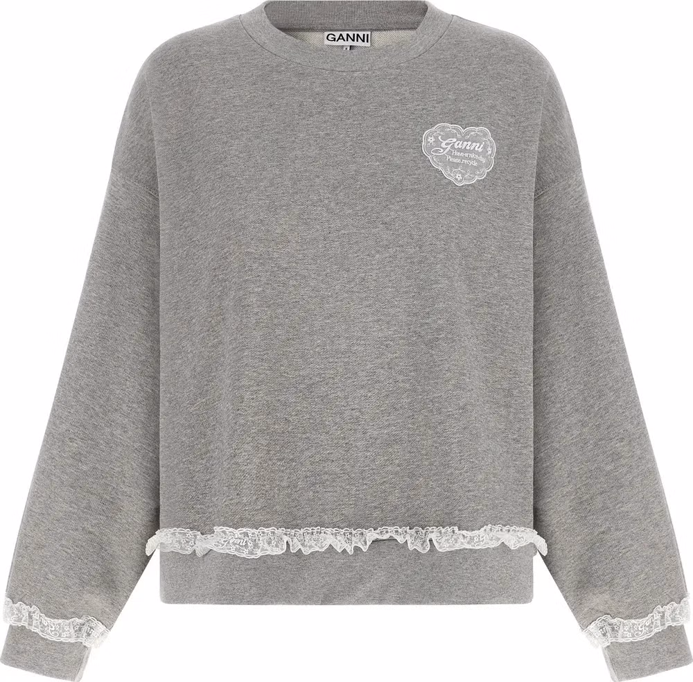Gray Organic Cotton Sweatshirt