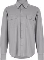 Gray Silk Blouse 1