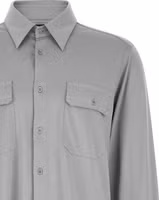 Gray Silk Blouse 3