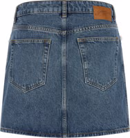 Blue Cotton Long Skirt 2