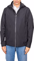 Black Polyester Shell Jacket 2