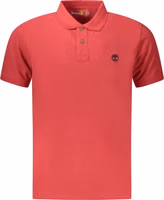 Red Cotton Men Polo Shirt 1