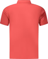 Red Cotton Men Polo Shirt 2