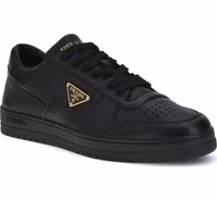 Black Calf Leather Bos Taurus Low Top Sneakers 2