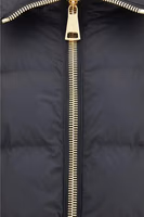 Black Viscose Full-Length Jacket 3