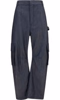 Blue Wool Oves Aries Cargo Pants 1