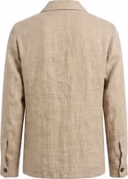 Beige Linen Men Jacket 3