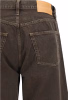 Brown Cotton Relaxed Fit Jeans 3