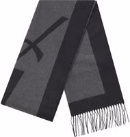 Gray Silk Scarf 2