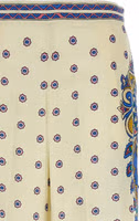 White Viscose Casual Pants 3