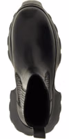 Black Ramie Ankle Boots 4